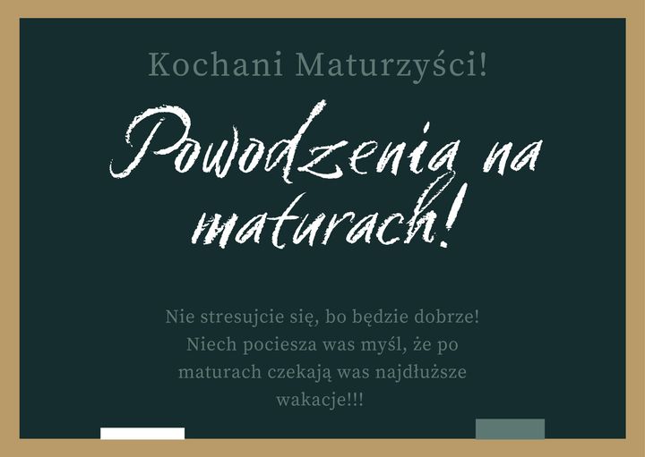 You are currently viewing Kochani Maturzyści!