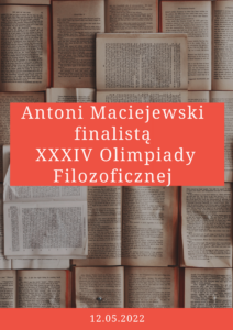 Read more about the article Finalista Olimpiady Filozoficznej