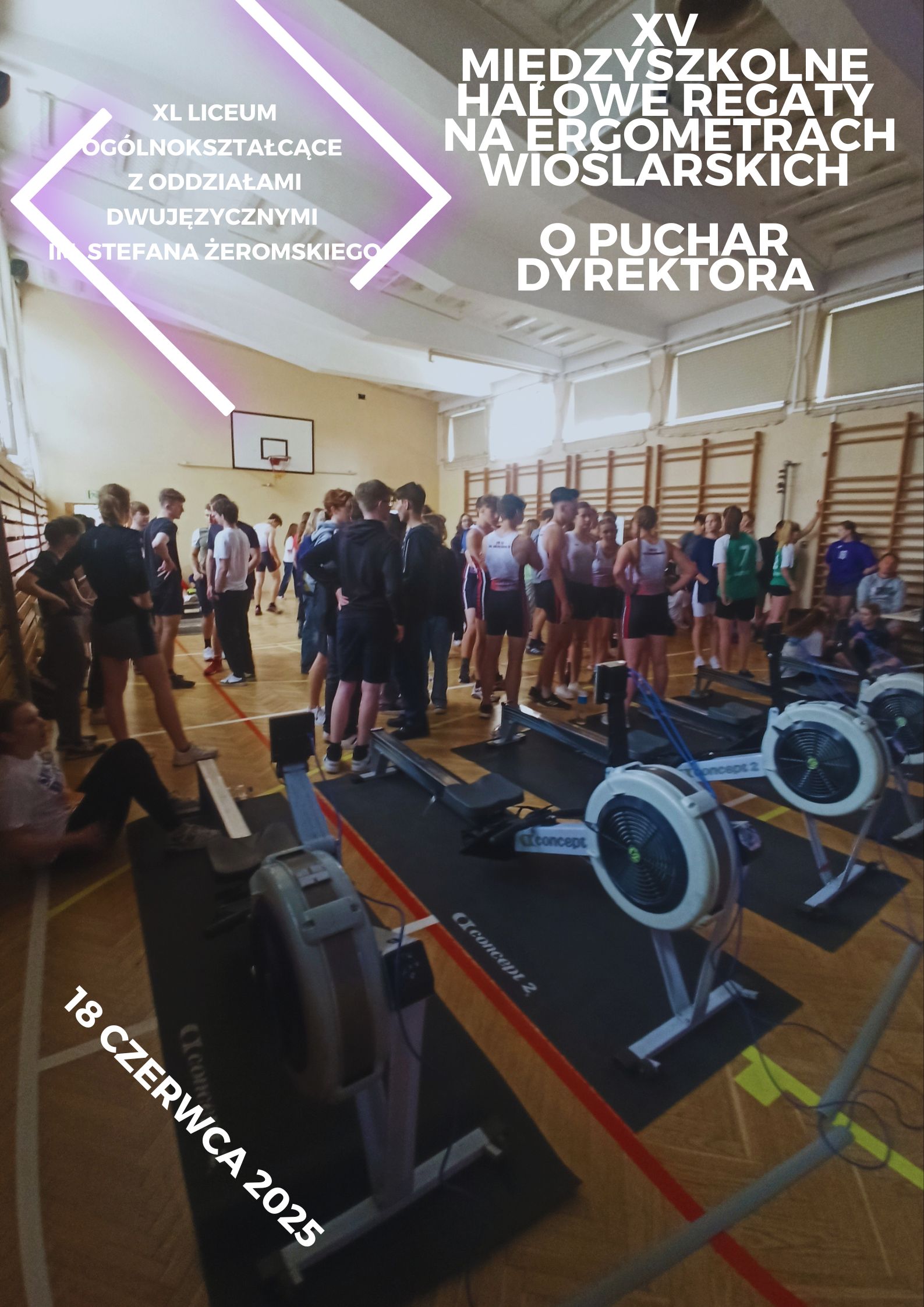 Read more about the article XV Międzyszkolne Halowe Regaty na ergometrach wioślarskich
