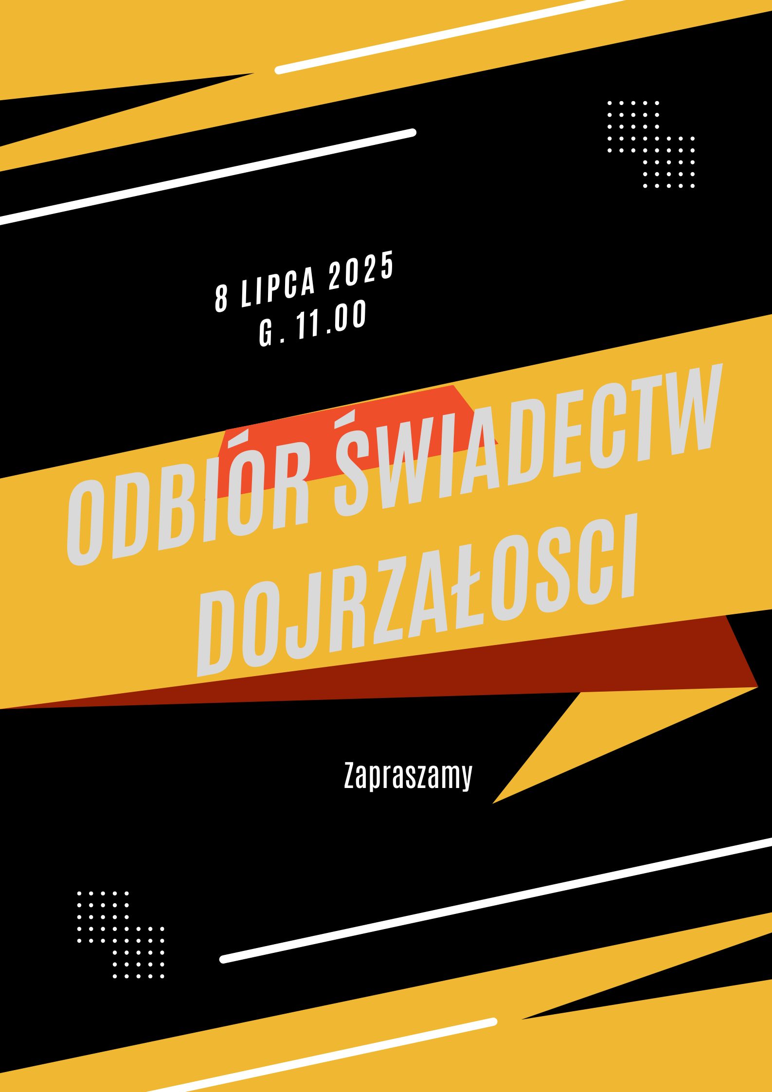 Read more about the article Termin wydania świadectw z wynikami egzaminu maturalnego 2025