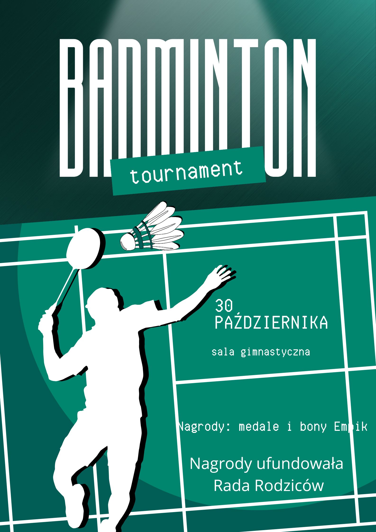 Read more about the article II Szkolny Turniej w BADMINTONA