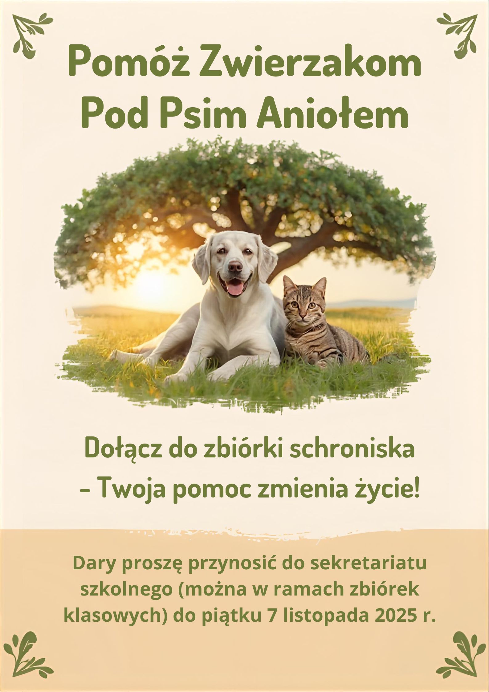 Read more about the article Zbiórka darów dla zwierząt z Fundacji Azylu pod Psim Aniołem.